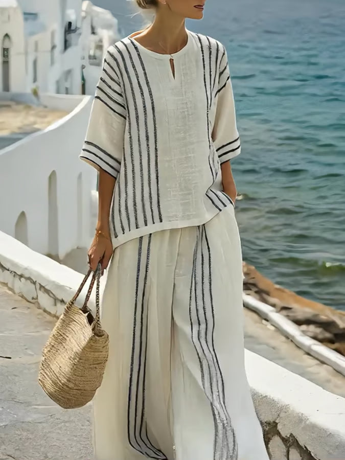 Sage I Linen Dress