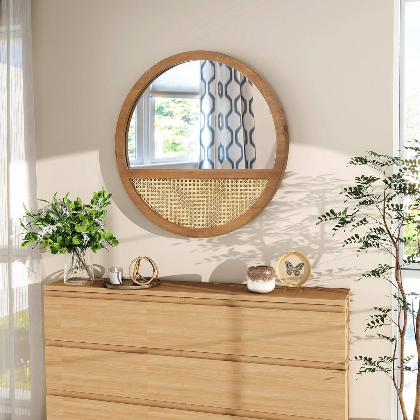 Circle Elegance Wall Mirror - Isla & Oliver