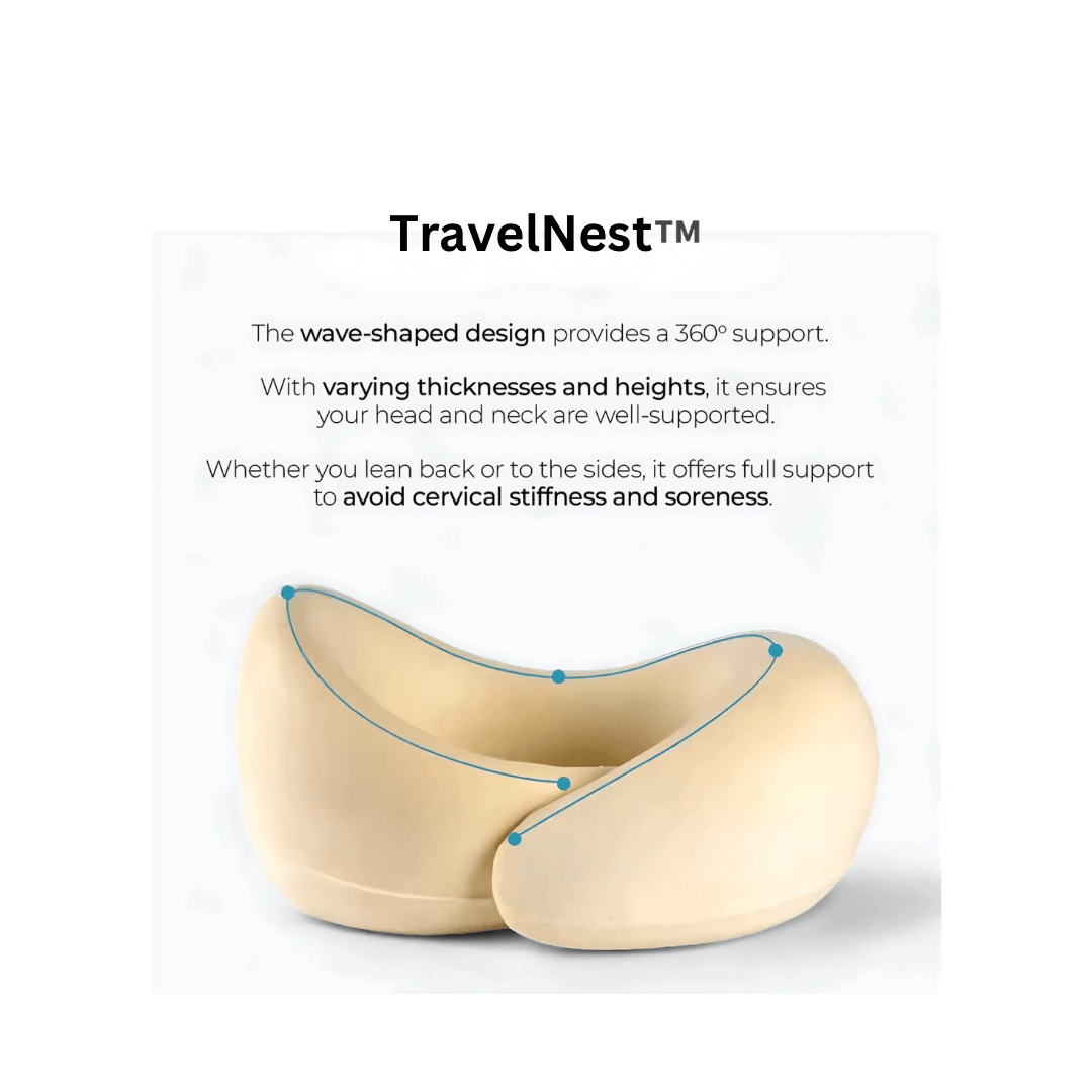 TRAVELNEST™️ NECK PILLOW - NO MORE JET LAGS - Isla & Oliver