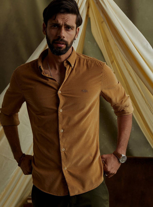 Dune - Men’s Corbett Sand Shirt - Isla & Oliver