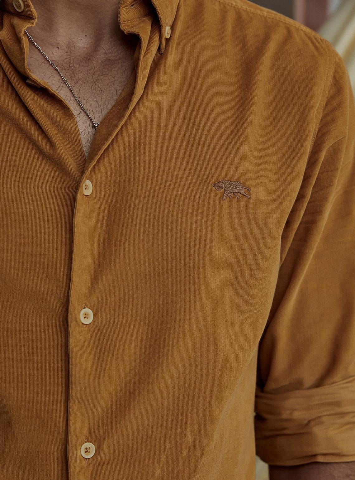 Dune - Men’s Corbett Sand Shirt - Isla & Oliver