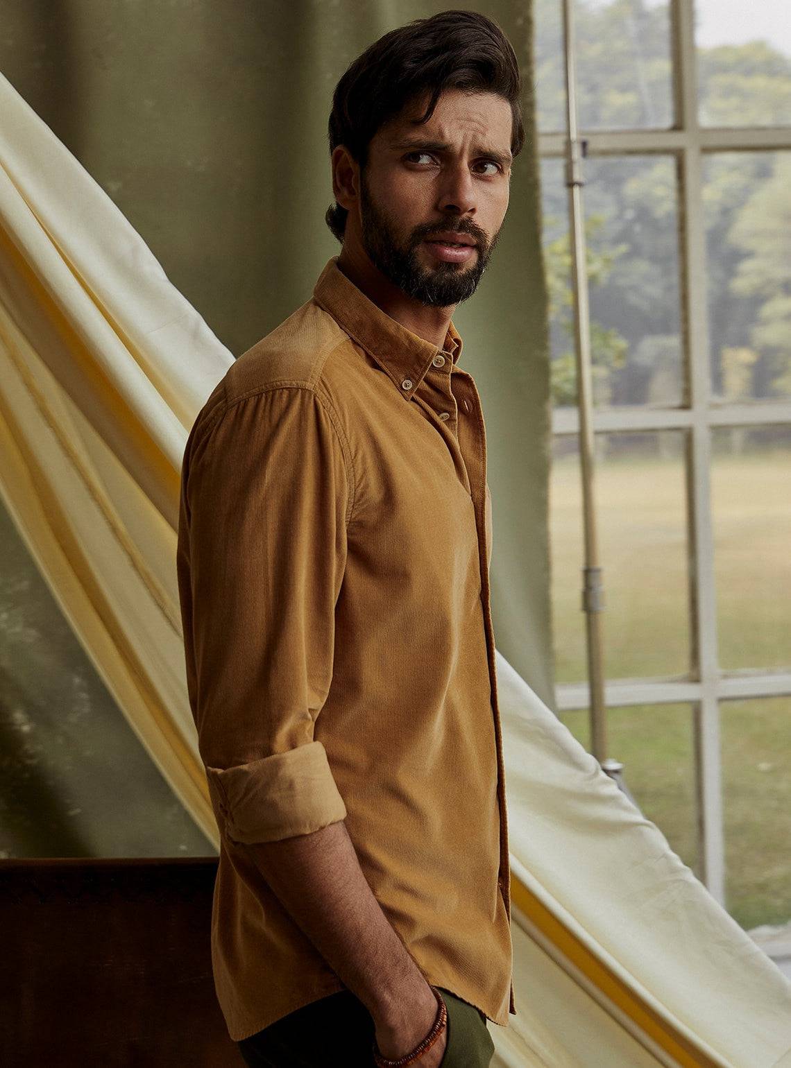 Dune - Men’s Corbett Sand Shirt - Isla & Oliver