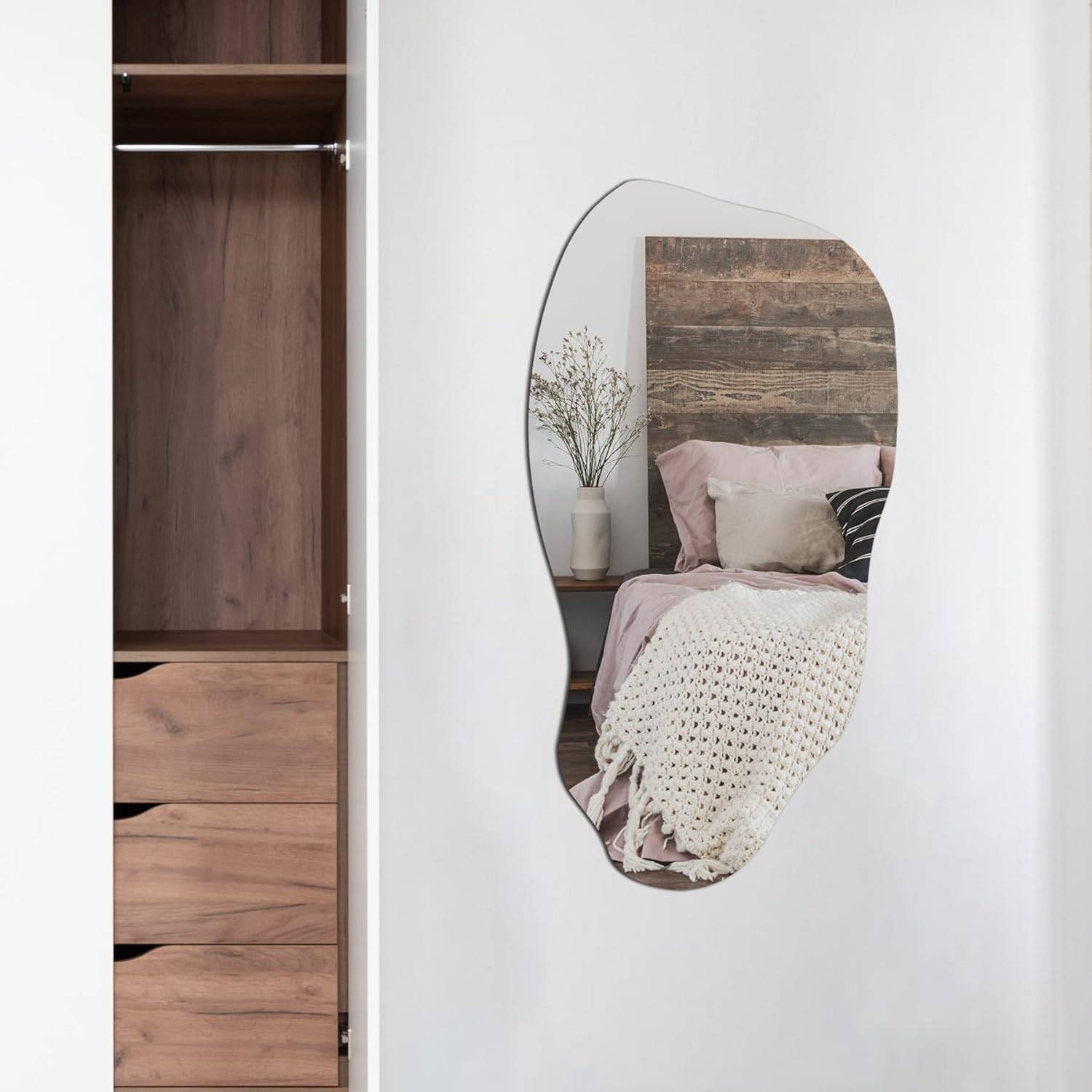 Wave Form Wall Mirror - Isla & Oliver