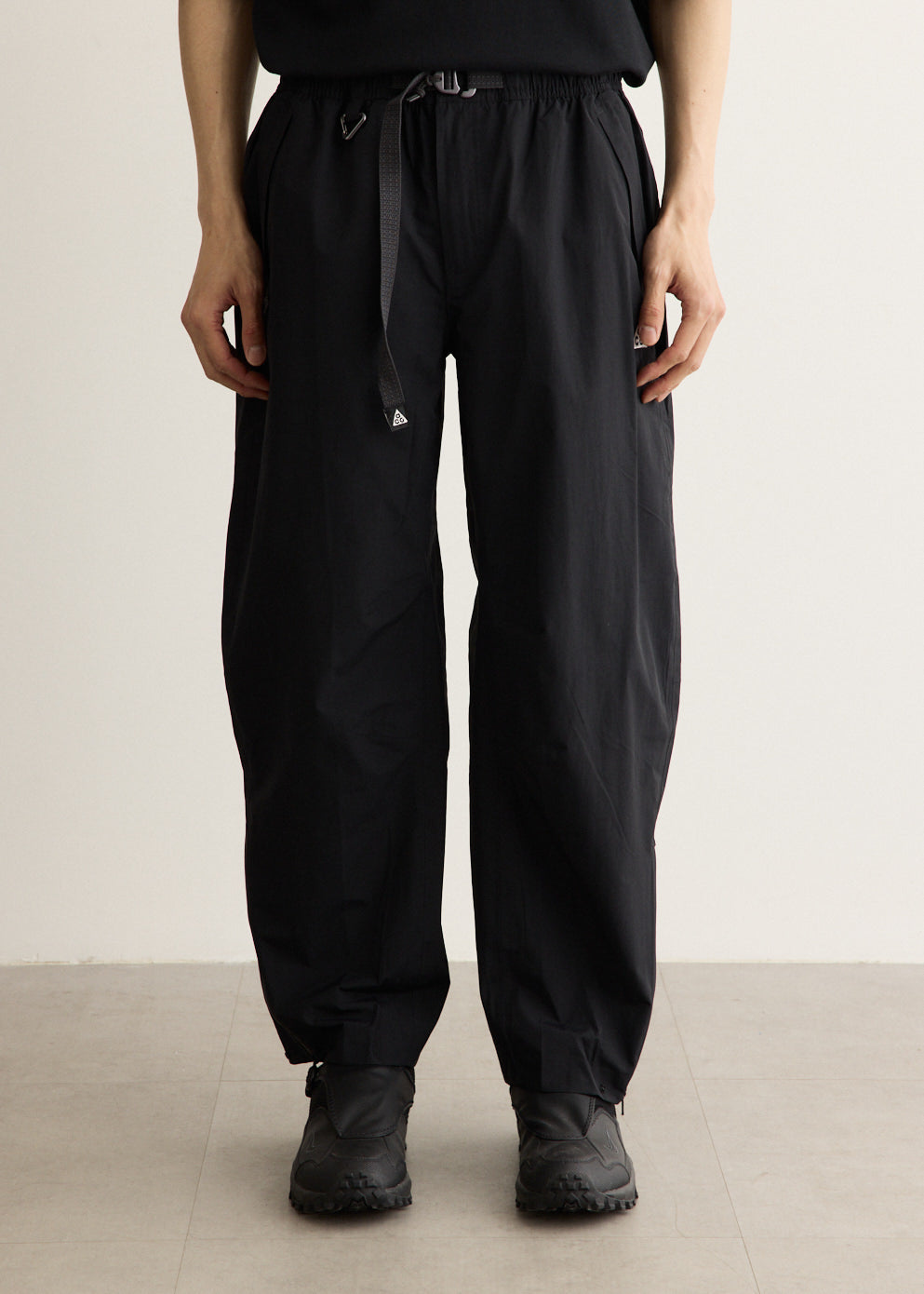 Nylon Rain Pants with Sealed Seams and Ankle Zippers, Packable Design